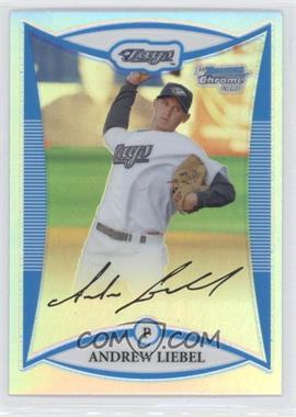 2008 Bowman Draft Picks & Prospects - Prospects - Chrome Refractor #BDPP40 - Andrew Liebel