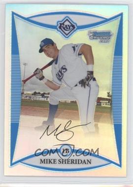 2008 Bowman Draft Picks & Prospects - Prospects - Chrome Refractor #BDPP65 - Mike Sheridan