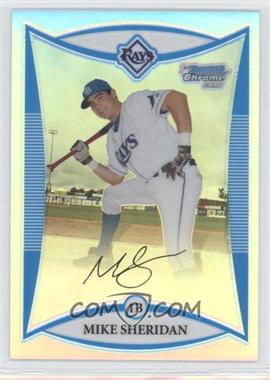 2008 Bowman Draft Picks & Prospects - Prospects - Chrome Refractor #BDPP65 - Mike Sheridan