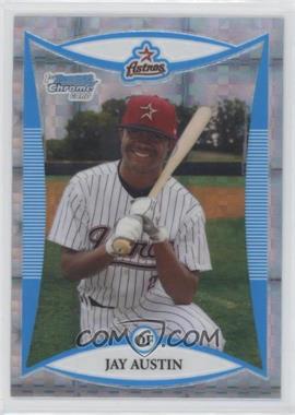 2008 Bowman Draft Picks & Prospects - Prospects - Chrome X-Fractor #BDPP12 - Jay Austin /199 [EX to NM]