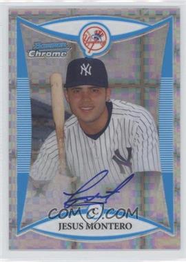 2008 Bowman Draft Picks & Prospects - Prospects - Chrome X-Fractor #BDPP127 - Jesus Montero /225