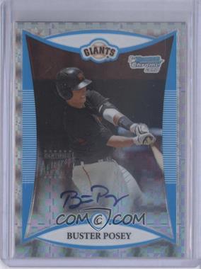 2008 Bowman Draft Picks & Prospects - Prospects - Chrome X-Fractor #BDPP128 - Buster Posey /225