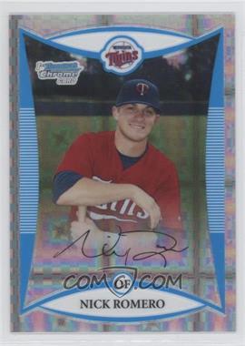 2008 Bowman Draft Picks & Prospects - Prospects - Chrome X-Fractor #BDPP26 - Nick Romero /199