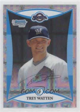 2008 Bowman Draft Picks & Prospects - Prospects - Chrome X-Fractor #BDPP27 - Trey Watten /199