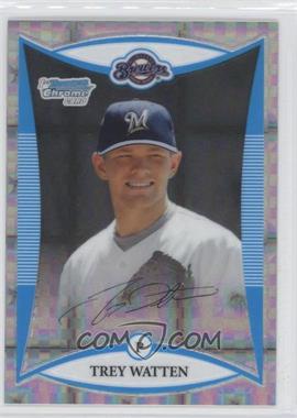 2008 Bowman Draft Picks & Prospects - Prospects - Chrome X-Fractor #BDPP27 - Trey Watten /199