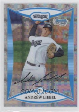 2008 Bowman Draft Picks & Prospects - Prospects - Chrome X-Fractor #BDPP40 - Andrew Liebel /199