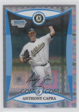 2008 Bowman Draft Picks & Prospects - Prospects - Chrome X-Fractor #BDPP56 - Anthony Capra /199