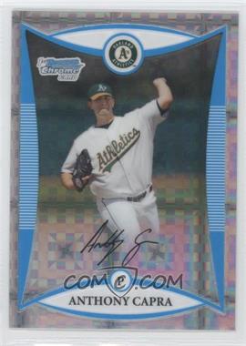 2008 Bowman Draft Picks & Prospects - Prospects - Chrome X-Fractor #BDPP56 - Anthony Capra /199