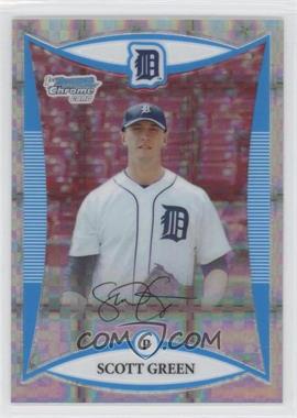 2008 Bowman Draft Picks & Prospects - Prospects - Chrome X-Fractor #BDPP59 - Scott Green /199