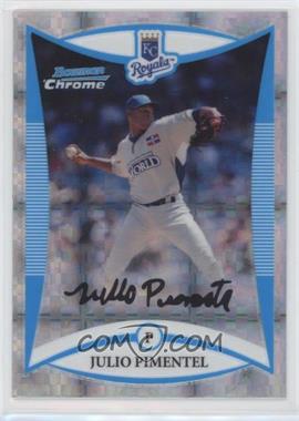 2008 Bowman Draft Picks & Prospects - Prospects - Chrome X-Fractor #BDPP74 - Julio Pimentel /199