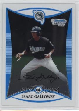 2008 Bowman Draft Picks & Prospects - Prospects - Chrome #BDPP36 - Isaac Galloway