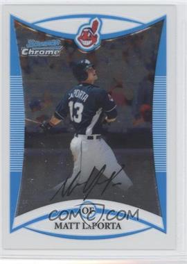 2008 Bowman Draft Picks & Prospects - Prospects - Chrome #BDPP71 - Matt LaPorta