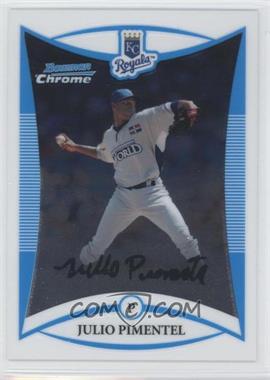 2008 Bowman Draft Picks & Prospects - Prospects - Chrome #BDPP74 - Julio Pimentel