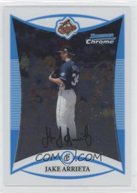 2008 Bowman Draft Picks & Prospects - Prospects - Chrome #BDPP92 - Jake Arrieta