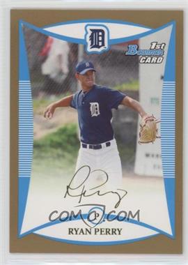 2008 Bowman Draft Picks & Prospects - Prospects - Gold #BDPP13 - Ryan Perry