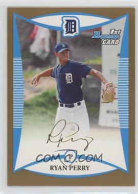 2008 Bowman Draft Picks & Prospects - Prospects - Gold #BDPP13 - Ryan Perry