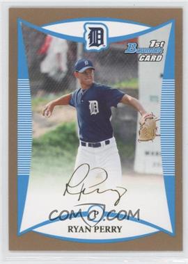 2008 Bowman Draft Picks & Prospects - Prospects - Gold #BDPP13 - Ryan Perry