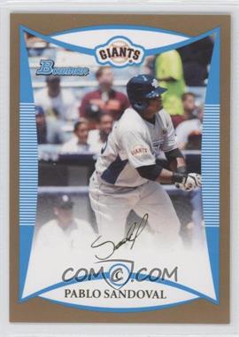 2008 Bowman Draft Picks & Prospects - Prospects - Gold #BDPP84 - Pablo Sandoval