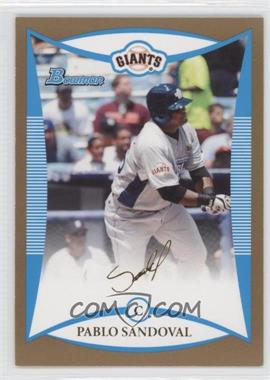 2008 Bowman Draft Picks & Prospects - Prospects - Gold #BDPP84 - Pablo Sandoval