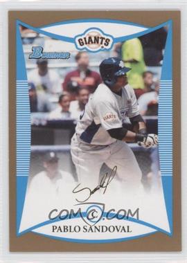 2008 Bowman Draft Picks & Prospects - Prospects - Gold #BDPP84 - Pablo Sandoval