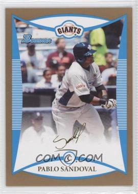 2008 Bowman Draft Picks & Prospects - Prospects - Gold #BDPP84 - Pablo Sandoval