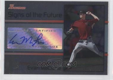 2008 Bowman Draft Picks & Prospects - Signs of the Future #SOF-EM - Evan MacLane