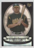 Cliff Pennington (Holding Bat) #/25