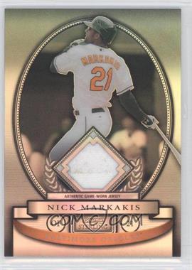 2008 Bowman Sterling - [Base] - Refractor #BS-NM - Nick Markakis /199