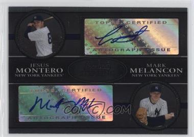 2008 Bowman Sterling - Dual Autographs #DA-MM - Jesus Montero, Mark Melancon /325