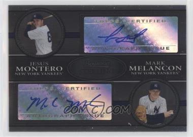 2008 Bowman Sterling - Dual Autographs #DA-MM - Jesus Montero, Mark Melancon /325