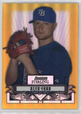 2008 Bowman Sterling - Prospects - Gold Refractor #BSP-AC.2 - Alex Cobb /50