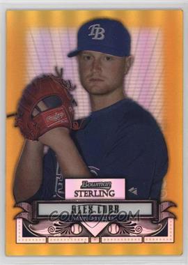 2008 Bowman Sterling - Prospects - Gold Refractor #BSP-AC.2 - Alex Cobb /50