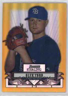 2008 Bowman Sterling - Prospects - Gold Refractor #BSP-AC.2 - Alex Cobb /50