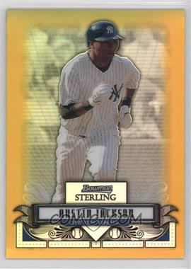 2008 Bowman Sterling - Prospects - Gold Refractor #BSP-AJ - Austin Jackson /50