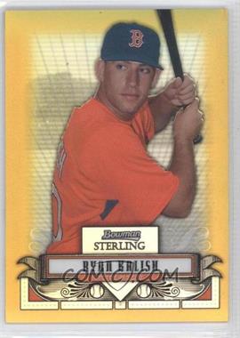 2008 Bowman Sterling - Prospects - Gold Refractor #BSP-RK - Ryan Kalish /50