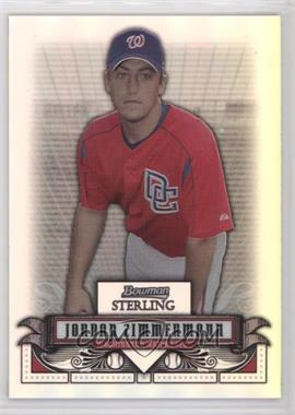 2008 Bowman Sterling - Prospects - Refractor #BSP-JZ - Jordan Zimmermann /199