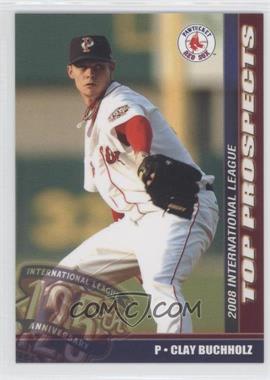 2008 Choice International League Top Prospects - [Base] #07 - Clay Buchholz