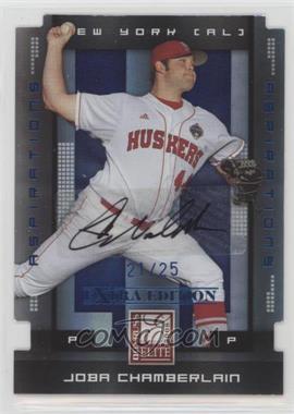 2008 Donruss Elite Extra Edition - [Base] - Aspirations Die-Cut Autographs #52 - Joba Chamberlain /25