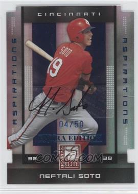 2008 Donruss Elite Extra Edition - [Base] - Aspirations Die-Cut Autographs #77 - Neftali Soto /50