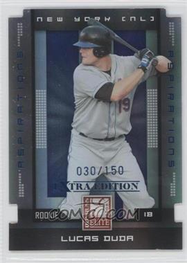 2008 Donruss Elite Extra Edition - [Base] - Aspirations Die-Cut #145 - Lucas Duda /150