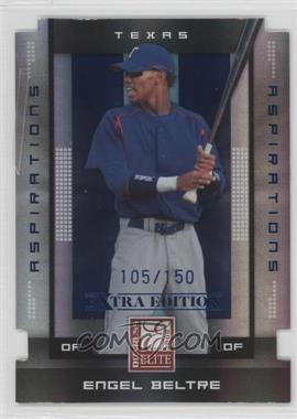 2008 Donruss Elite Extra Edition - [Base] - Aspirations Die-Cut #34 - Engel Beltre /150