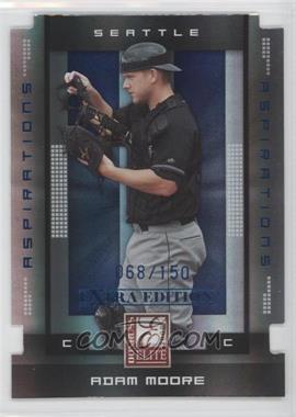 2008 Donruss Elite Extra Edition - [Base] - Aspirations Die-Cut #5 - Adam Moore /150