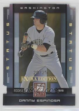 2008 Donruss Elite Extra Edition - [Base] - Status Gold Die-Cut #147 - Danny Espinosa /25