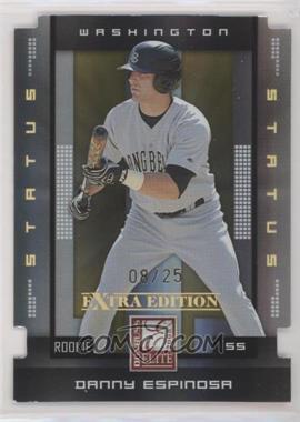 2008 Donruss Elite Extra Edition - [Base] - Status Gold Die-Cut #147 - Danny Espinosa /25