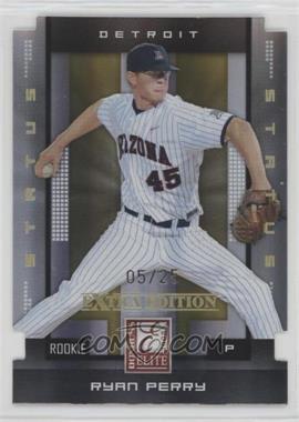 2008 Donruss Elite Extra Edition - [Base] - Status Gold Die-Cut #159 - Ryan Perry /25