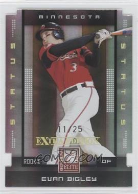 2008 Donruss Elite Extra Edition - [Base] - Status Gold Die-Cut #180 - Evan Bigley /25