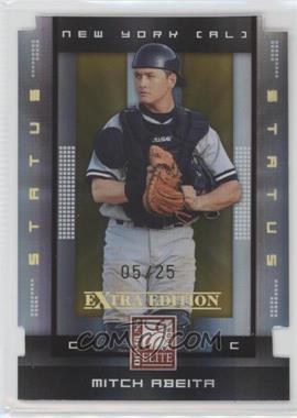 2008 Donruss Elite Extra Edition - [Base] - Status Gold Die-Cut #75 - Mitch Abeita /25