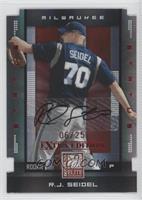 R. J. Seidel #/25