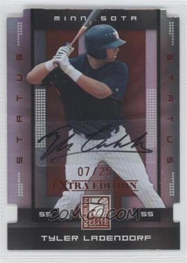 2008 Donruss Elite Extra Edition - [Base] - Status Red Die-Cut Autographs #94 - Tyler Ladendorf /25