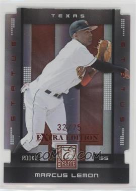 2008 Donruss Elite Extra Edition - [Base] - Status Red Die-Cut #193 - Marcus Lemon /75